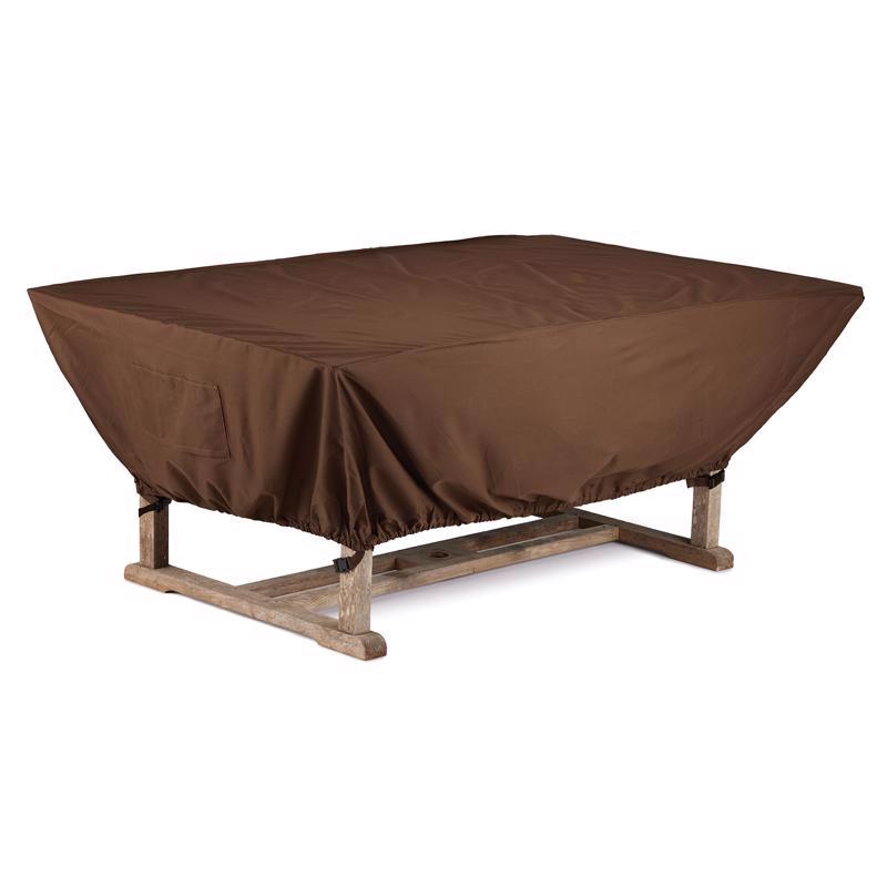 TABLE COVER BRWN