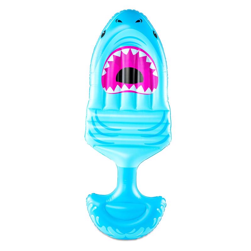 POOL FLOAT SHRK SEAT PVC