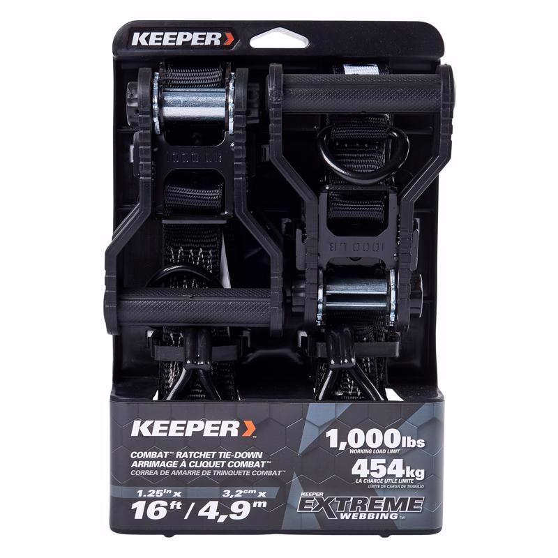 RTCHT TIE DWN BLK 1.25"