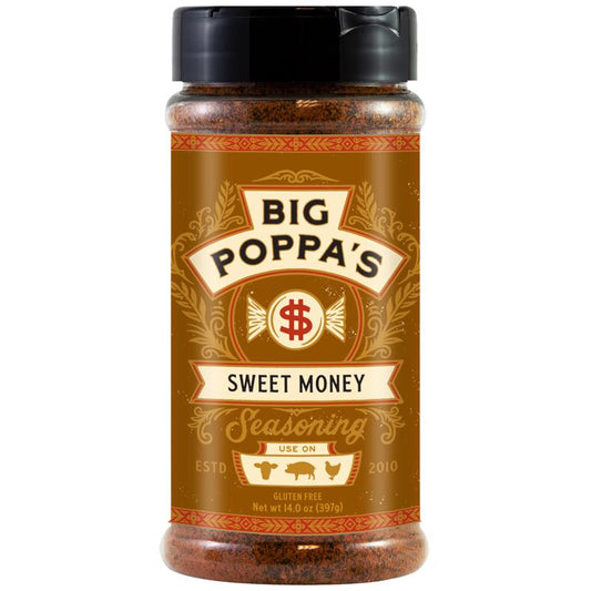 Big Poppa's Sweet Money BBQ Seasoning 14 oz