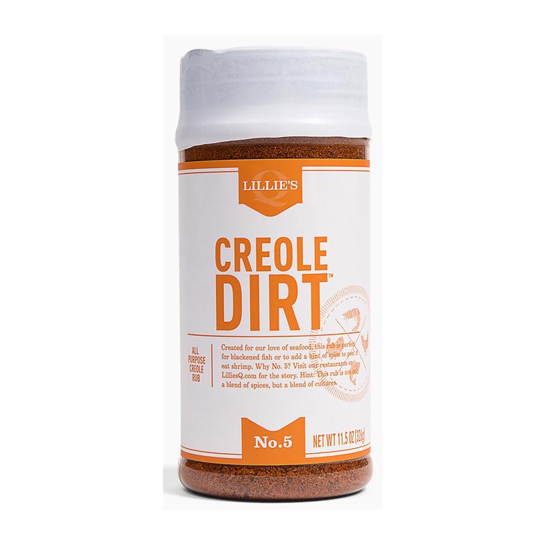 Lillie's Q Creole Dirt All-Purpose Rub 7.7 oz