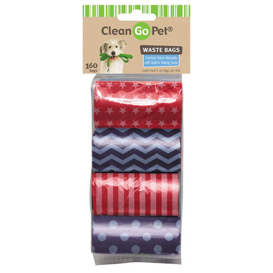 PET WASTE BAG 8PK ASST