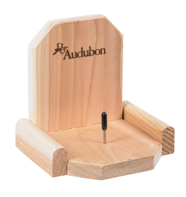 Audubon Cedar Corn Cob Squirrel Feeder 1 ports
