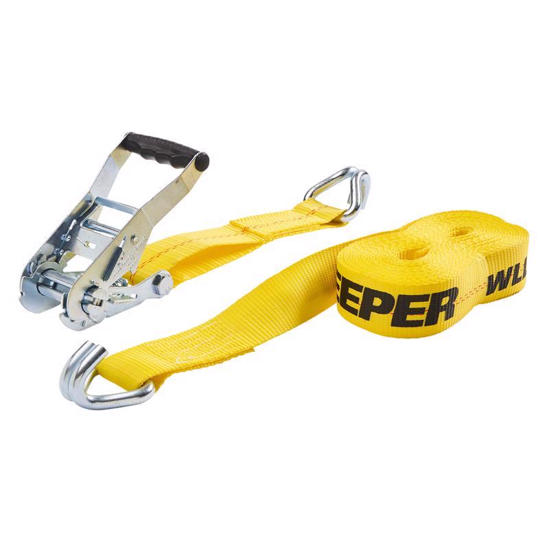 TIE DWN W/RTCHT YLW 27'