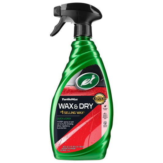 WAX & DRY 1-STEP  26OZ