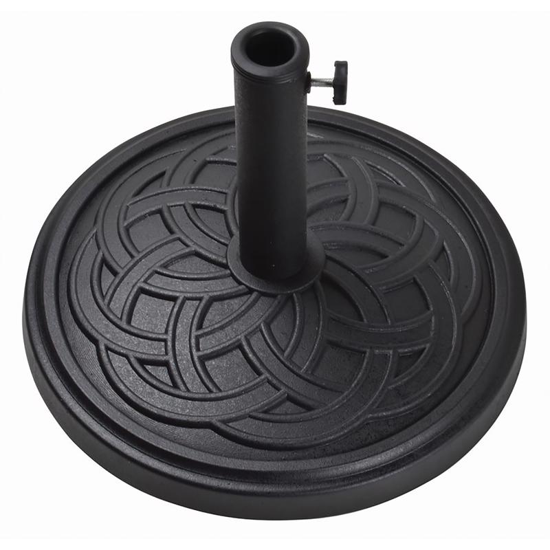 UMBRELLA BASE ES 18" BLK