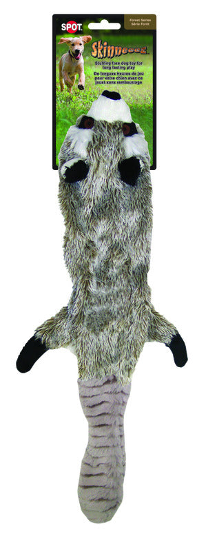 DOG TOY LG RACCOON