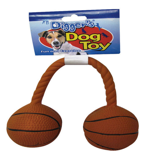 SQUEAKY DOG TOY MD BASKE