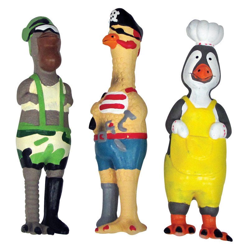 DOG TOY LG FOWL CHARACTE