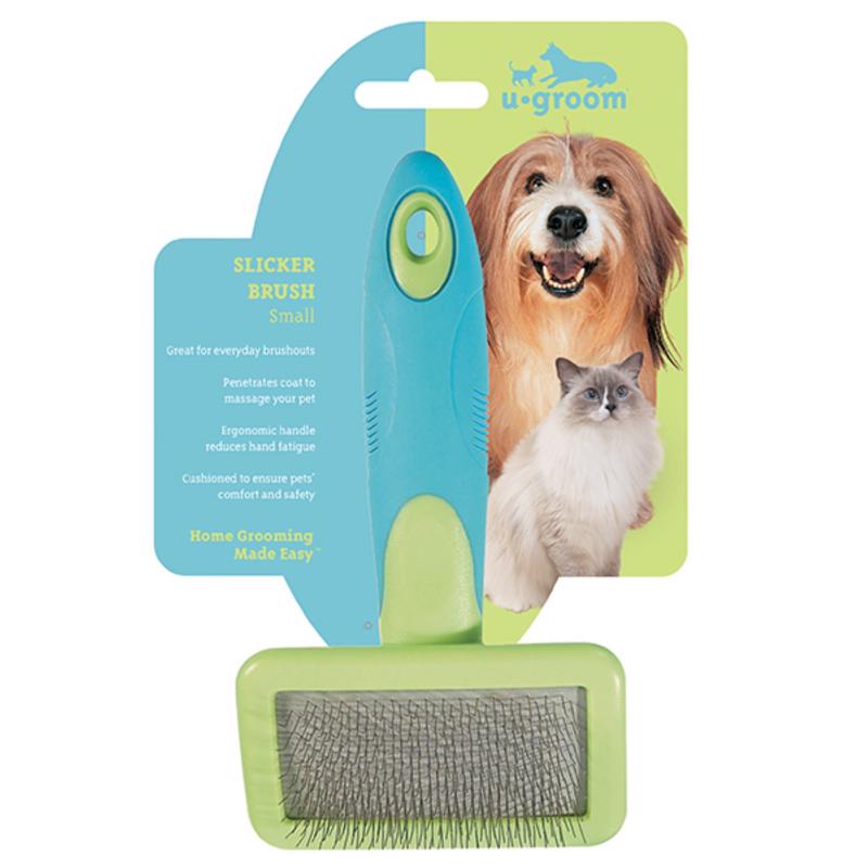 SLICKER BRUSH CAT/DOG BL