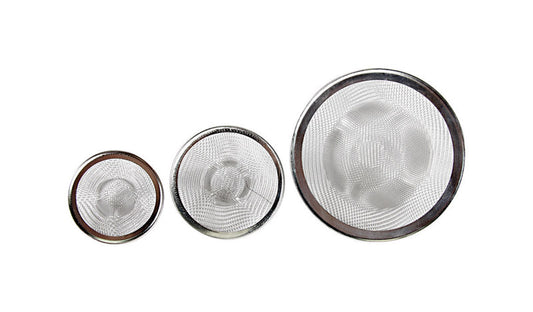 RV SINK/SHWR STRAINR 3PK