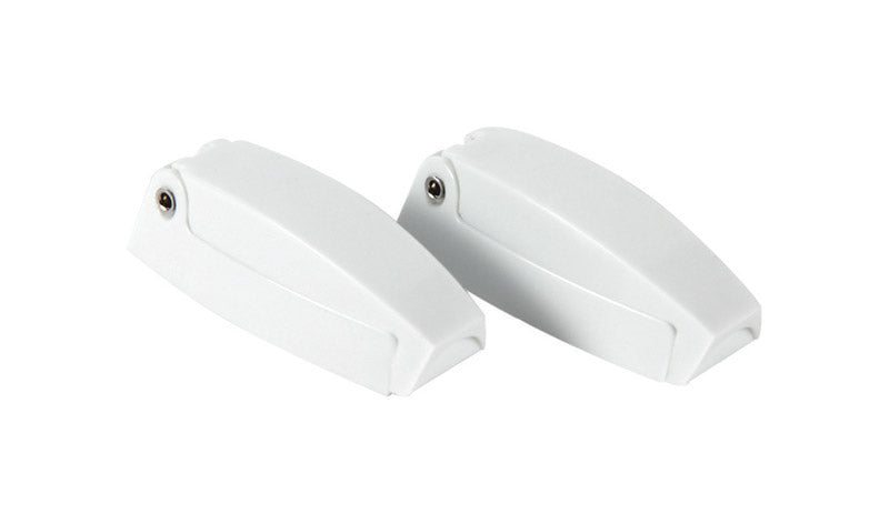 BAG DOOR CATCH 2PK PWHT