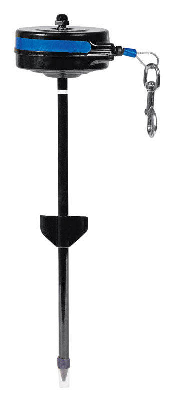 DOG TIE OUT 7' BLU MD