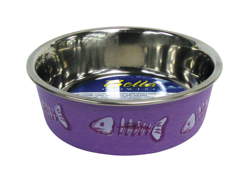 PET BOWL CAT 1C PURP FIS