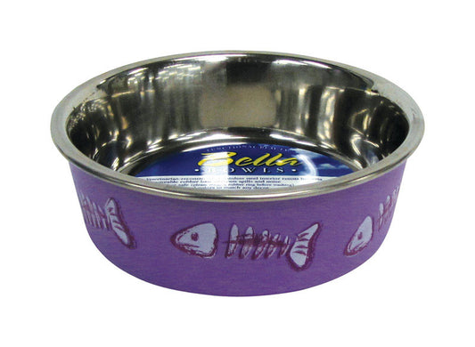 PET BOWL CAT 1C PURP FIS