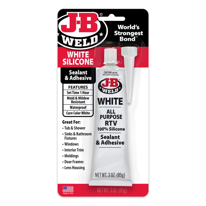 WHT RTV SLCONE SEALNT3OZ