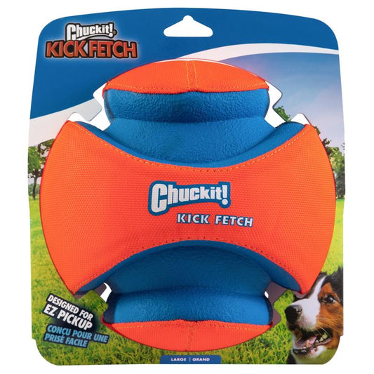 BALL DOG TOY LG KICK FET