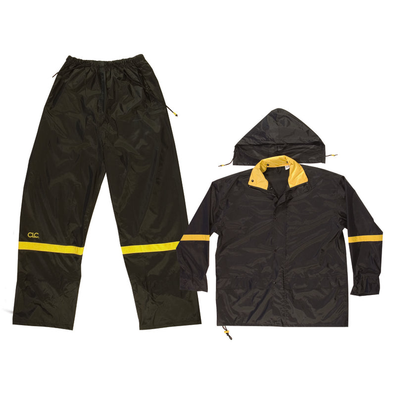 NYLN SUIT LRG BLK 3PC