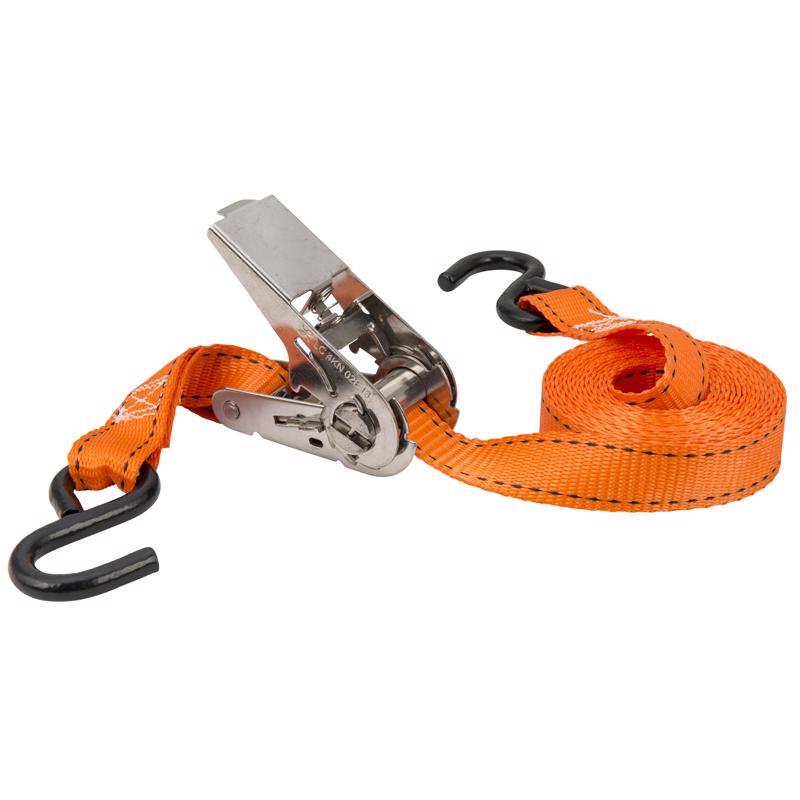 TIE DOWN ORG 1"X10' 4PK
