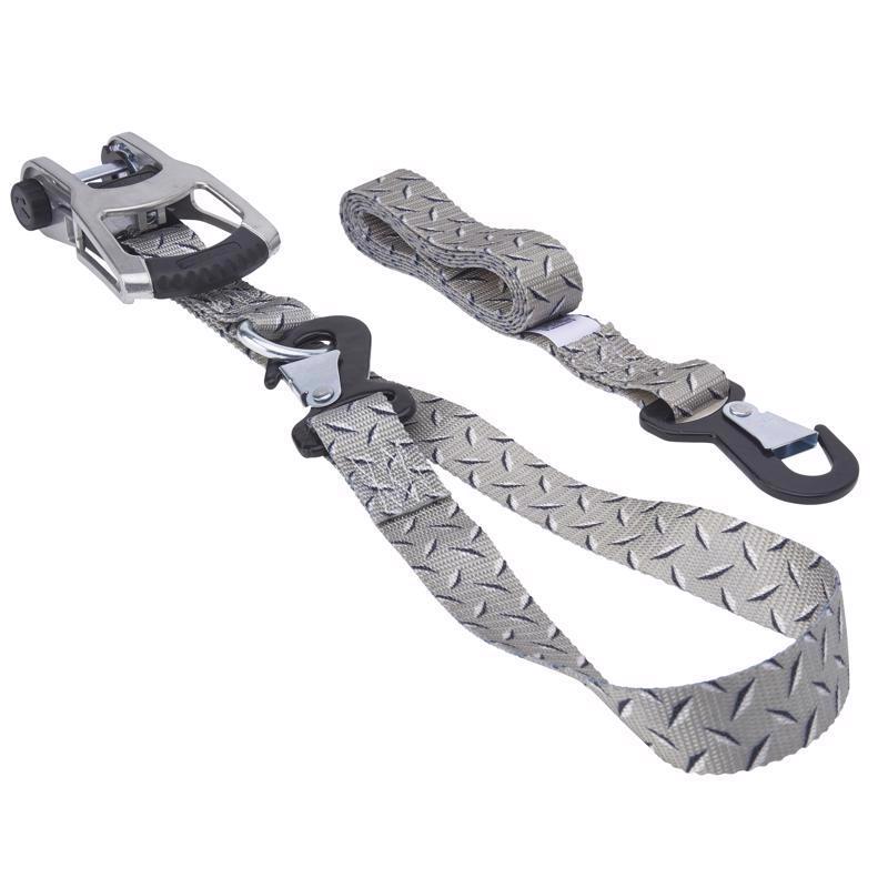 TIEDOWN 8' GRY 1000# 2PK
