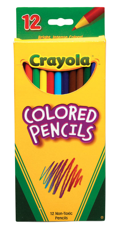 PENCIL COLORED 12PK