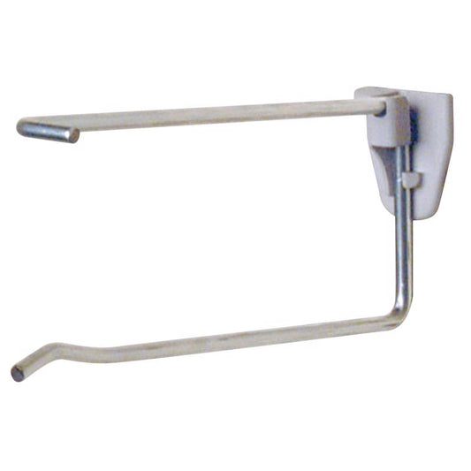6 in. Gray Steel Drop Hook 50 pk