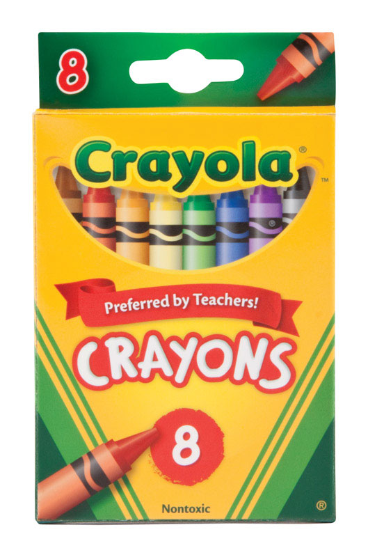 CRAYONS ASST 8PK