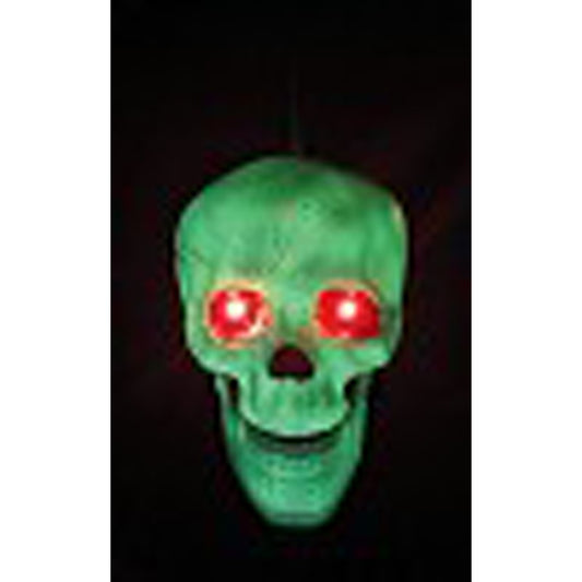 GLOW IN DRK TALKNG SKULL