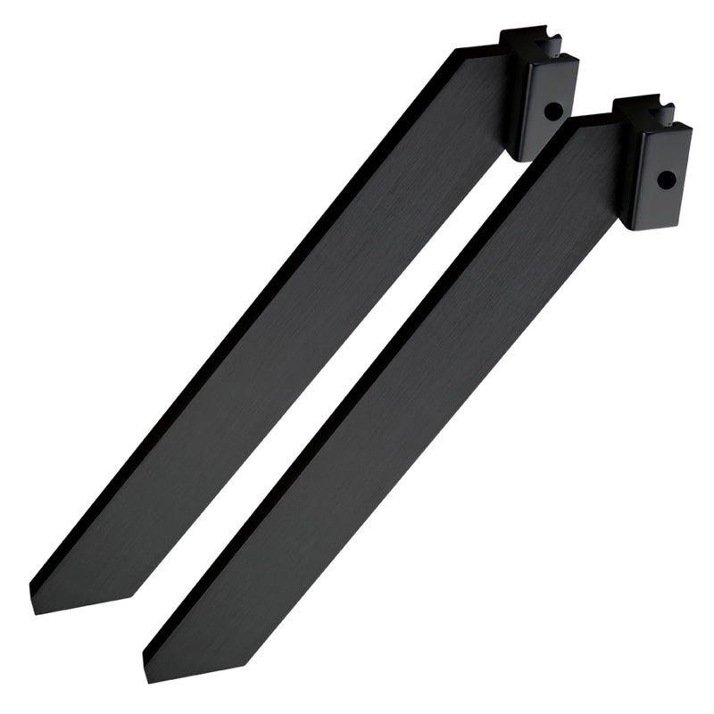 SUPPORT LEGS BLACK 2PK