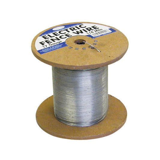 FarmGard 5.71 in. H X 1320 ft. L Steel Electric Wire Silver