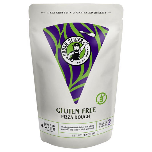 Urban Slicer Pizza Worx Pizza Dough Gluten Free Pizza Dough Mix 13.9 oz