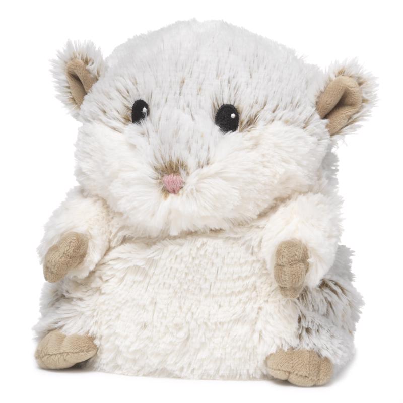 Warmies Hamster Stuffed Animal Brown/White
