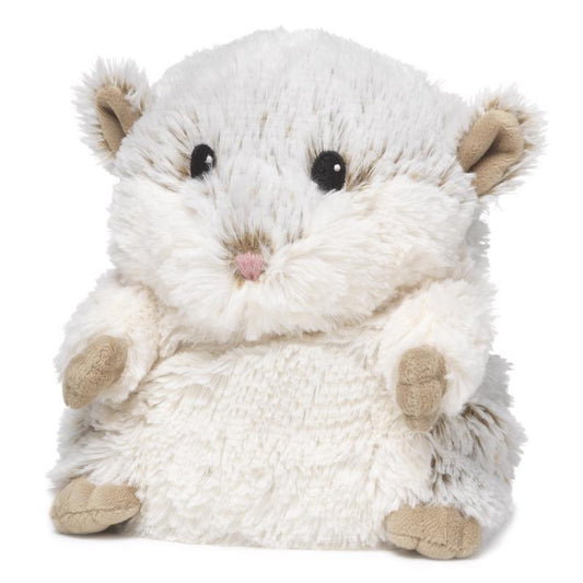 Warmies Hamster Stuffed Animal Brown/White
