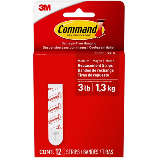 REFILL STRP WHT MED FOAM
