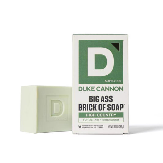 Duke Cannon High Country Forest Air + Birchwood Scent Bar Soap 10 oz 1 pk