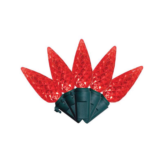 LGHTS C6 LED RD 100CT