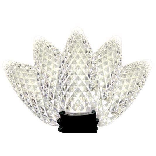 Celebrations Classic LED C9 Pure White 75 ct String Christmas Lights 49 ft.