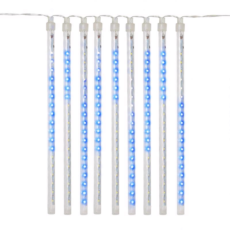Celebrations LED Blue 288 ct Christmas Lights 10.5 ft.