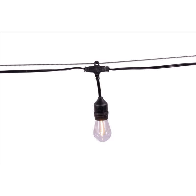 Belle Luci LED Patio Light Set Warm White 18 ft. 10 lights