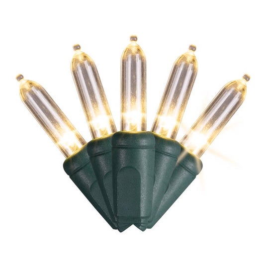 Celebrations Platinum LED T5 Warm White 50 ct String Christmas Lights