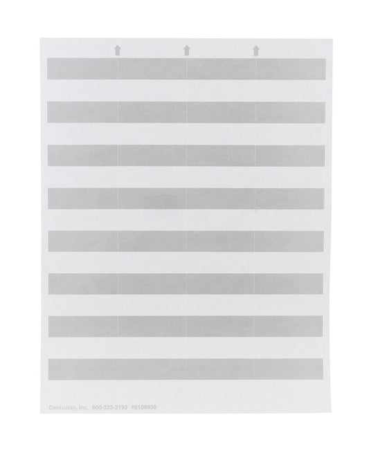 BIN TAGS GRY PAPER SHEET