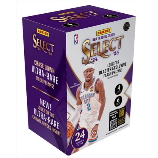Panini Select NBA 2024/25 Basketball Blaster Box Trading Cards