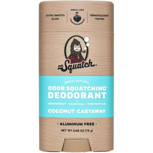 Dr. Squatch Coconut Castaway Deodorant 2.65 oz 1 pk
