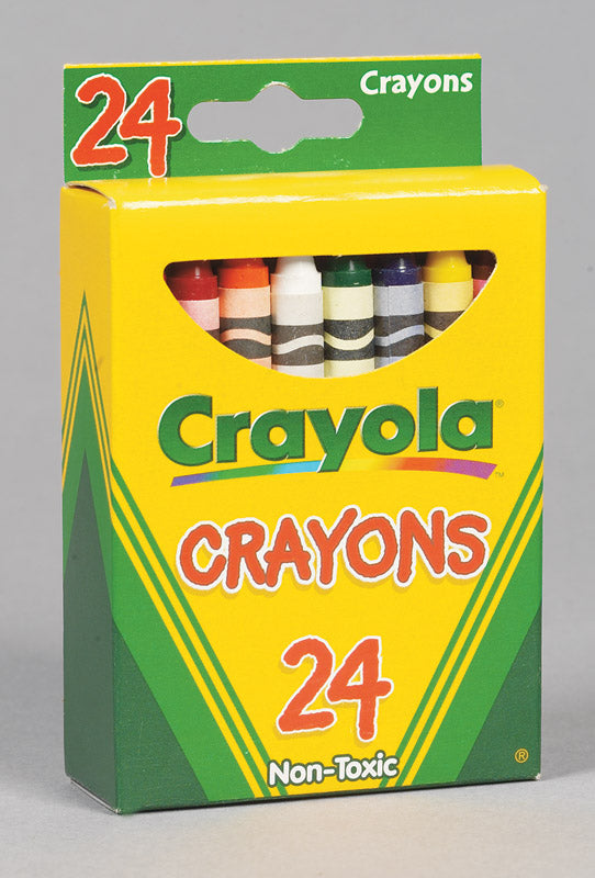 CRAYONS ASST 24PK