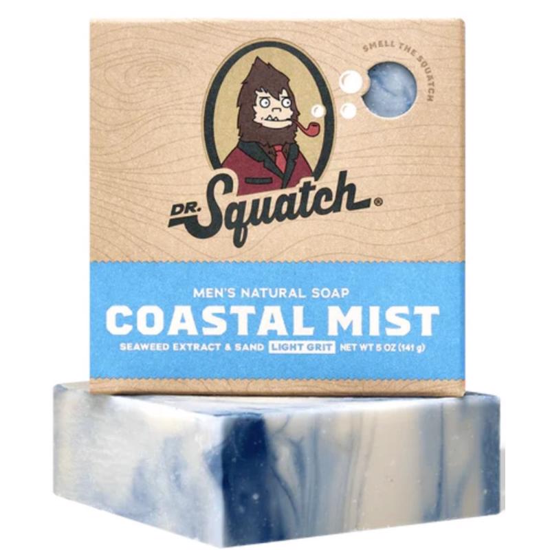 Dr. Squatch Coastal Mist Scent Bar Soap 5 oz
