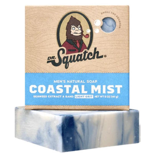 Dr. Squatch Coastal Mist Scent Bar Soap 5 oz
