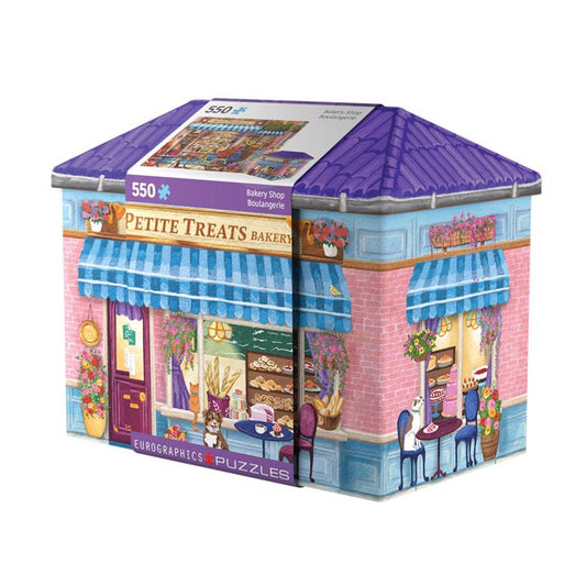 Eurographics Bakery Shop Shaped Tin Puzzle 550 pc