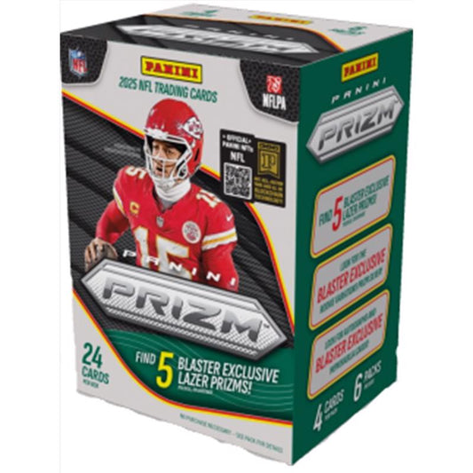 Panini 2025 Prizm Football Blaster Box Trading Cards