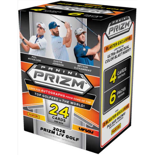 Prizm LIV Golf Trading Cards