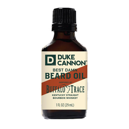 Duke Cannon Big Bourbon Buffalo Trace Beard Oil 1 fl. oz.